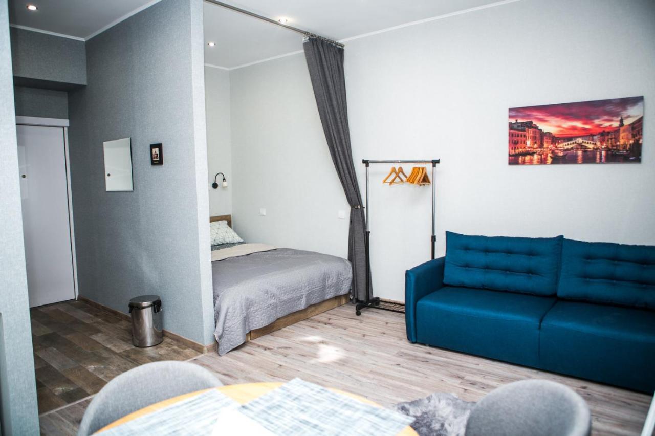 Appartamento Luxury Flat In Downtown Leopoli Esterno foto